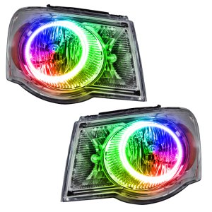Chrysler Aspen Headlight Assemblies - ORACLE Lighting - ColorSHIFT w/ Simple Controller - `07-`09
